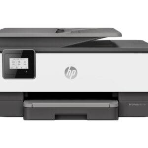 HP OfficeJet 8015e Wireless Color All-in-One Printer with 6 Months Free Ink with HP+(228F5A), White